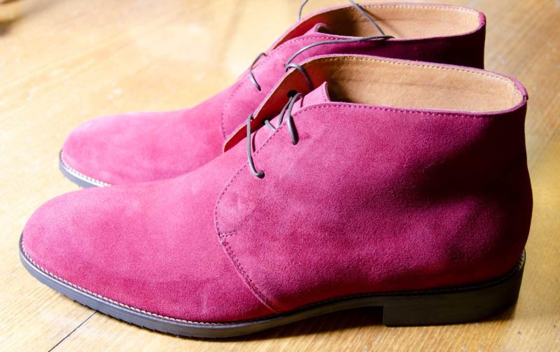 Lacuzzo Claret Suede Boot