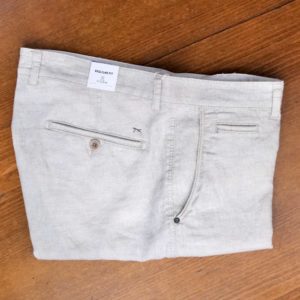 Brax stone linen shorts