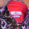 Claudio Lugli black shirt with grey pink and red smoke shapes with red lining