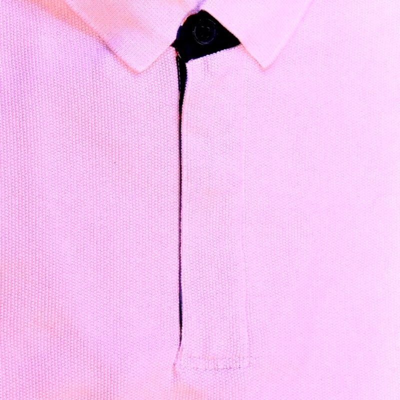 Wilson and Sloane pink cotton polo shirt