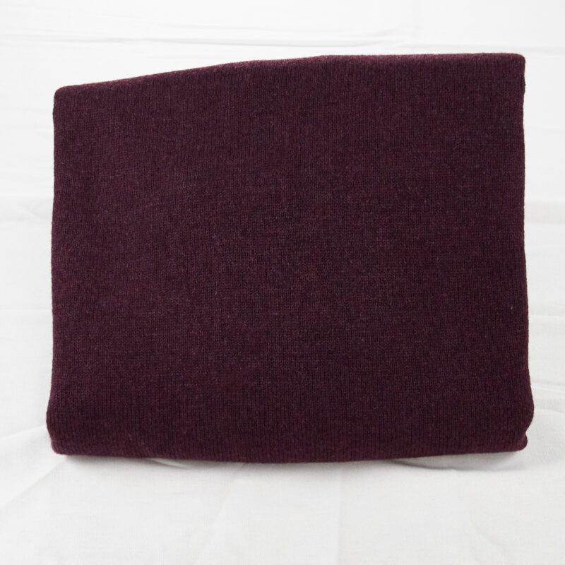 Glenmuir British lambswool jumper in black grape maroon, great for spring and summer evenings, but a must for chillier autumn and winter days, from Gabucci, Bath
