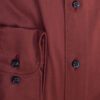 Eterna dark maroon modern fit shirt, very smart, suitable for most occasions, add some colour to the city. From Gabucci Bath.