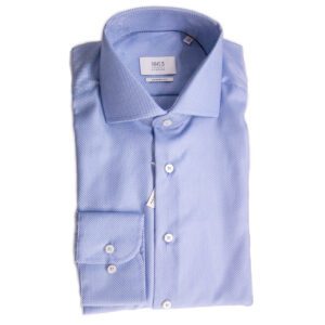 Eterna pale blue over white shirt, very smart, suitable for most occasions. From Gabucci Bath