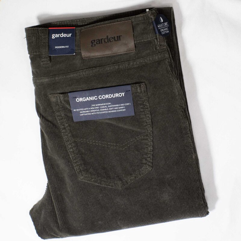 Gardeur green corduroy trouser