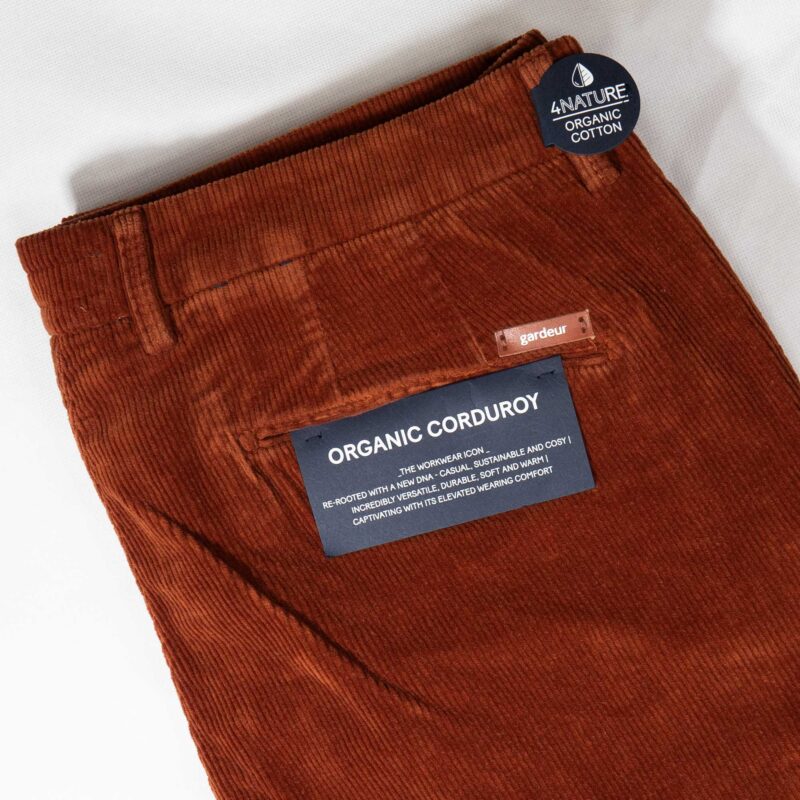 Gardeur tan corduroy trouser