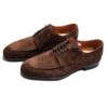 Lacuzzo, brown suede leather  lace up. A stylish take on a traditional style. From Gabucci Bath