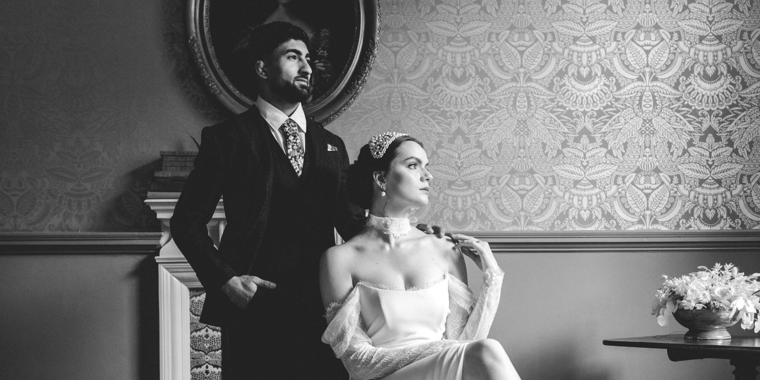 Jane Austen wedding shoot at Bath Guildhall with groom dressed by Gabucci Menswear Bath, photography Pippa Volans