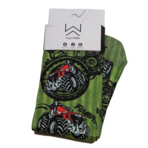 Wigglesteps socks with farming images, from Gabucci Bath