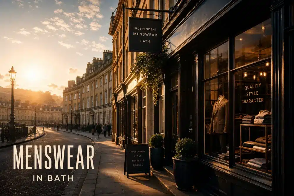 A guide to shopping in Bath by Gabuccci Menswear Bath. Menswear in Bath: Independent Shops Worth Visiting